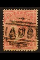 GB USED IN: 1857 4d Rose, SG Z3, With Fine Upright "A09" Cancel, Lower Right Corner Perf Pulled. For More Images, Please - St.Christopher-Nevis & Anguilla (...-1980)