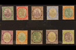 1903 Complete Set, SG 1/10, Very Fine Mint. (10) For More Images, Please Visit Http://www.sandafayre.com/itemdetails.asp - St.Kitts En Nevis ( 1983-...)