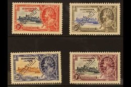 1935 Silver Jubilee Set, Perf. "SPECIMEN", SG 61/64s, Superb Never Hinged Mint. (4) For More Images, Please Visit Http:/ - St.Kitts Y Nevis ( 1983-...)