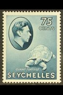 1938-49 75c Slate Blue, SG 145, Never Hinged Mint For More Images, Please Visit Http://www.sandafayre.com/itemdetails.as - Seychellen (...-1976)