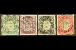 1904 1r. To 5r., SG 41/44, Fine Cds Used. (4 Stamps) For More Images, Please Visit Http://www.sandafayre.com/itemdetails - Somaliland (Herrschaft ...-1959)