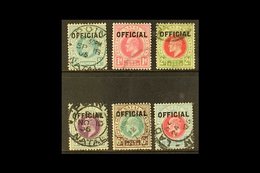 NATAL OFFICIALS - 1904 Set Complete, SG O1/6, Fine To Very Fine Used. (6 Stamps) For More Images, Please Visit Http://ww - Non Classificati