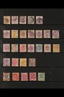 ORANGE FREE STATE POSTMARKS 1868-1909 Collection Of Fine Used Stamps With "Tree" Types To 1s And KEVII Types To 5d, Incl - Non Classificati