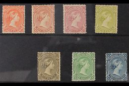 TRANSVAAL 1878 Queen Victoria Set Complete, SG 133/9, Very Fine And Fresh Mint. Lovely Bright Colours. (7 Stamps) For Mo - Non Classificati