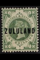 ZULULAND 1888-93 1s Dull Green, SG 10, Very Fine Mint, Lovely Deep Colour. For More Images, Please Visit Http://www.sand - Non Classés