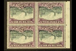 BOOKLET PANE 1931 2d Watermark Inverted, COMPLETE PANE OF FOUR From Rare 1931 3s Rotogravure Booklets, As SG 44bw, Fine  - Non Classificati