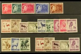 1953-60 NHM COLLECTION Includes 1954 Set & 160 Set (less 6d) & More. Lovely (22 Stamps) For More Images, Please Visit Ht - Afrique Du Sud-Ouest (1923-1990)