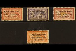 1923 Airmail Set Complete, SG 114/117, Very Fine Used. (4 Stamps) For More Images, Please Visit Http://www.sandafayre.co - Syria