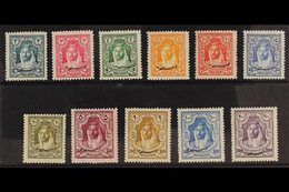 1928 New Constitution Overprints Complete Set, SG 172/82, Superb Mint, Very Fresh. (12 Stamps) For More Images, Please V - Giordania
