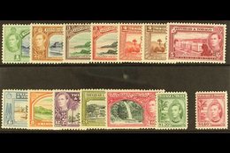 1938-44 Complete KGVI Set, SG 246/256, Fine Never Hinged Mint. (14 Stamps) For More Images, Please Visit Http://www.sand - Trinidad En Tobago (...-1961)