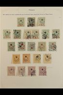 1915 - 1916 STAR AND CRESCENT OVERPRINTS Fine Mint And Used Collection Written Up On Pages With An Attractive Range Of 1 - Andere & Zonder Classificatie