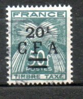 REUNION Taxe 1962-64 N° 47 - Used Stamps