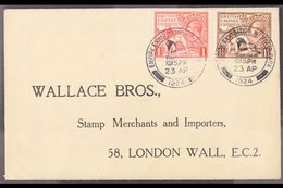 1924 (23 Apr) Wembley Set On FIRST DAY COVER With Attractive Printed Address, The Stamps Neatly Placed & Tied Empire Exh - Non Classificati