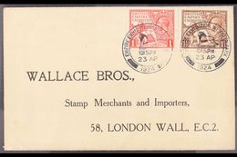 1924 (23 Apr) Wembley Set On FIRST DAY COVER With Attractive Printed Address, The Stamps Neatly Placed & Tied Empire Exh - Unclassified