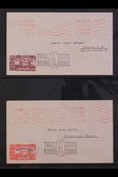 1934 FIRST ROCKET POST SUSSEX DOWNS 6 JUNE - A Lovely Group Of Four Covers And A Souvenir Card, Includes Three Covers Ad - Unclassified