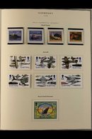 GUERNSEY 1969-2007 SUPERB MINT COLLECTION On A Full Set Of Printed Specialty Pages (1969-2007) In A Scott Album, All Dif - Andere & Zonder Classificatie