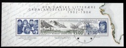 Greenland 2003  Expedition In Greenland, Knud Rasmussen   Minr.396-97  BLOCK 25    ( O ) ( Lot  Mappe  ) - Usados