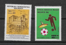 Thème Football - Madagascar - Timbres Neufs ** Sans Charnière - TB - Unused Stamps