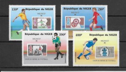 Thème Football - Niger - Timbres Neufs ** Sans Charnière - TB - Neufs