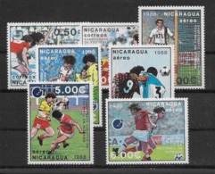 Thème Football - Nicaragua - Timbres Neufs ** Sans Charnière - TB - Unused Stamps