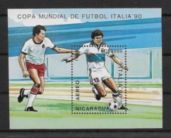 Thème Football - Nicaragua - Timbres Neufs ** Sans Charnière - TB - Neufs
