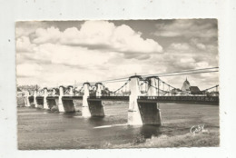 Cp, 45, JARGEAU ,  Le Pont Vers SAINT DENIS DE L'HÔTEL ,vierge - Jargeau