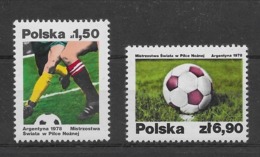 Thème Football - Pologne - Timbres Neufs ** Sans Charnière - TB - Unused Stamps