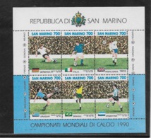 Thème Football - Saint Marin - Timbres Neufs ** Sans Charnière - TB - Unused Stamps