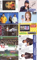 10 Télécartes - Prepaid Différentes  JAPON * COCA COLA (LOT A-5) JAPAN  10 DIFFERENT PHONECARDS * 10 VERSCHIEDENE TK - Alimentation