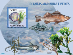 Guinea - Bissau 2009 - Marine Plants & Fishes S/s Y&T 457, Michel 4296/BL702 - Guinea-Bissau