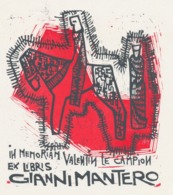 Ex Libris Gianni Mantero - Maria Elisa Leboroni - Ex Libris
