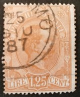 S230.-. ITALY - 1884-1886 - SC#: Q25 - USED - PARCEL POST, KING HUMBERTO I - Postal Parcels