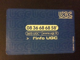 UGC L’Info UGC - Cinécartes