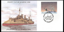 Enveloppe Souvenir / Herdenkingsomslag - Journée De La Marine / Vlootdagen - 18-07-98 - D'Entrecasteaux - Briefe U. Dokumente