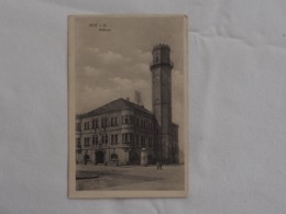 Germany Hof I.B., Rathaus Mit Klosterstrasse  1921    A 205 AP - Autres & Non Classés