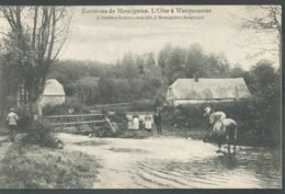 CP De MACQUENOISE L'OISE + Chevaux   14636 - Momignies