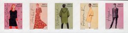 Sweden - 2019 - Swedish Fashion - Mint Self-adhesive Stamp Set - Nuovi