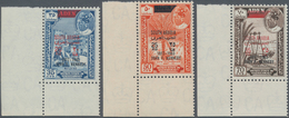 Aden - Qu'aiti State In Hadhramaut: 1966, Definitives Set Of Three With Bilingual Optd. ‚SOUTH ARABI - Yémen