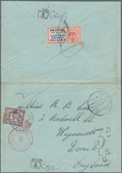 Ägypten - Besonderheiten: 1884/1956, Comprehensive Collection With Ca.45 Covers, Cards And Stationer - Other & Unclassified