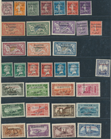 Alawiten-Gebiet: 1846/1943, French Levant In General And Alaouittes In Particular, Mainly Mint Balan - Storia Postale