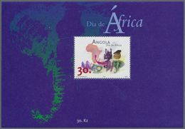 Angola: 2001, AFRICA DAY, Investment Lot Of 1000 Souvenir Sheets MNH (Mi.no. Bl. 93; Cat. Val. 6000, - Angola