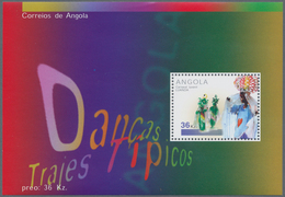 Angola: 2001, CARNIVAL DANCE, Investment Lot Of 2000 Souvenir Sheets MNH (Mi.no. Bl. 97; Cat. Val. 1 - Angola