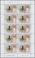 Angola: 2002, ANGOLAN-ITALIAN FRIENDSHIP (LION), Complete Set Of Two In An Investment Lot Of 1000 Se - Angola
