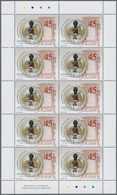 Angola: 2002, ANGOLAN-ITALIAN FRIENDSHIP (LION), Complete Set Of Two In An Investment Lot Of 2000 Se - Angola