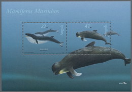 Angola: 2003, „WHALES“ Souvenir Sheet, Investment Lot Of 1000 Copies Mint Never Hinged (Mi.no. Bl. 1 - Angola