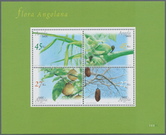 Angola: 2004, „CROP PLANTS “, Complete Set Of 4 In Sheets, In An Investment Lot Of 500 Sets And 500 - Angola