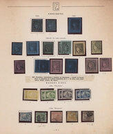Argentinien: 1856/1998, Extraordinary Mainly Mint Collection In Three Albums, Well Collected Through - Other & Unclassified