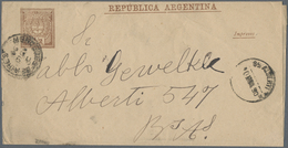 Argentinien - Ganzsachen: 1878/92 Approx. 60 Unused And Used Wrappers, Starting With H&G E1, Differe - Enteros Postales