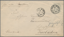 Argentinien - Ganzsachen: 1885/1921 (ca.), Stationery Mint/used (10/31) Inc. 1949 P.o. Box License 1 - Postal Stationery