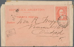 Argentinien - Ganzsachen: 1888/1947 Holding Of Ca. 90 Used And Unused Postal Stationery Lettercards - Ganzsachen